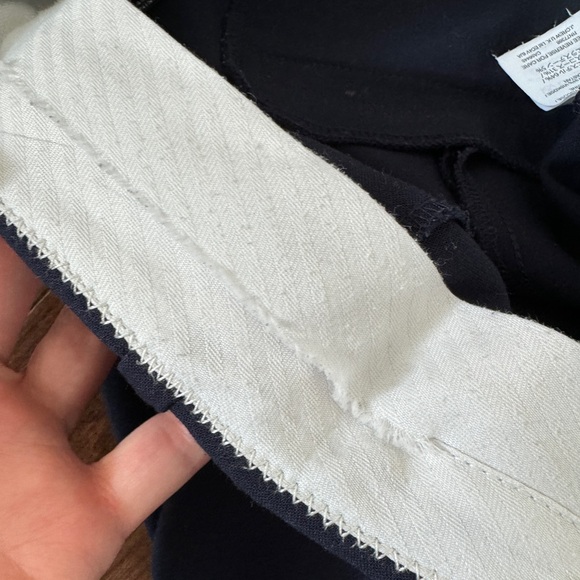 J Crew Cameron High Rise Navy sz 6 - Picture 5 of 7